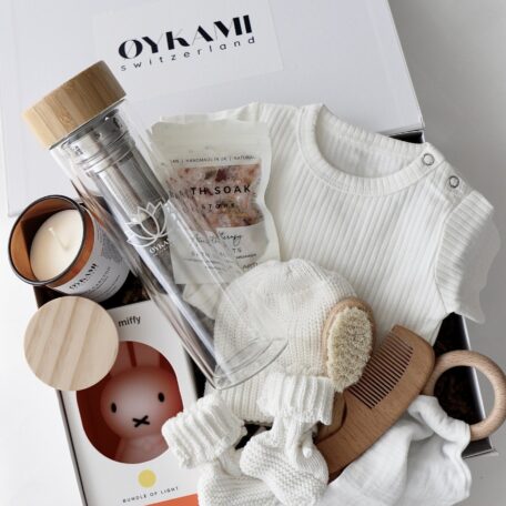 Coffret cadeau Maman & Bébé Blanc 