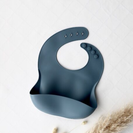 Silikon-Lätzchen blau