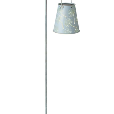 Solar Antic Dandelion Laterne 15x16cm blau