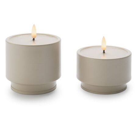 Ambiente Candle Set beige