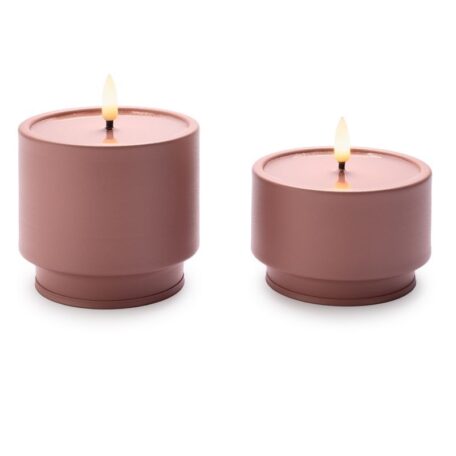 Ambiente Candle Set mauve