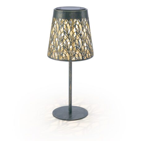 Solar Antic Lamp Verdoso 13x30cm grün