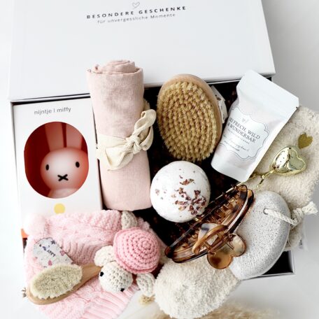Mama-Baby Geschenkbox „Arbon“ Rosa
