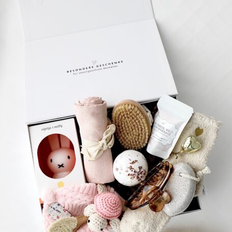 Mama-Baby Geschenkbox „Arbon“ Rosa