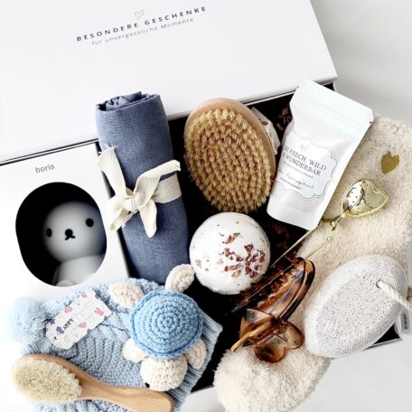 Mama-Baby Geschenkbox „Arbon“ Blau