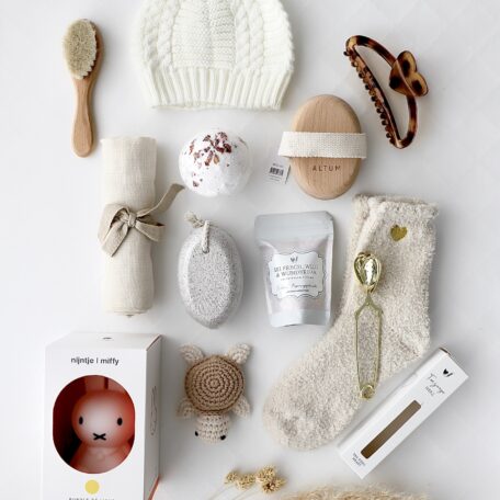 Mama-Baby Geschenkbox „Arbon“ Weiss