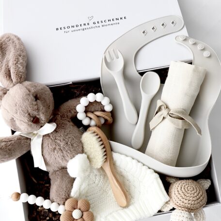 Baby Geschenkbox „Lunelle“ weiss