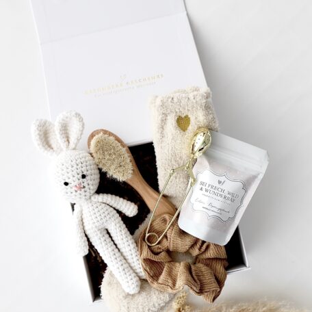 Mama-Baby Geschenkbox „Selma“ Hase