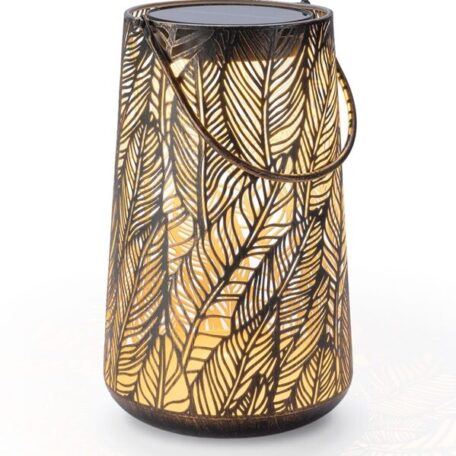 Solar Antic Sombra Lanterne 20x32.5cm noir