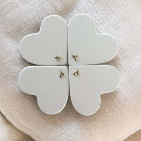 Porte-cartes coeur - Message du coeur