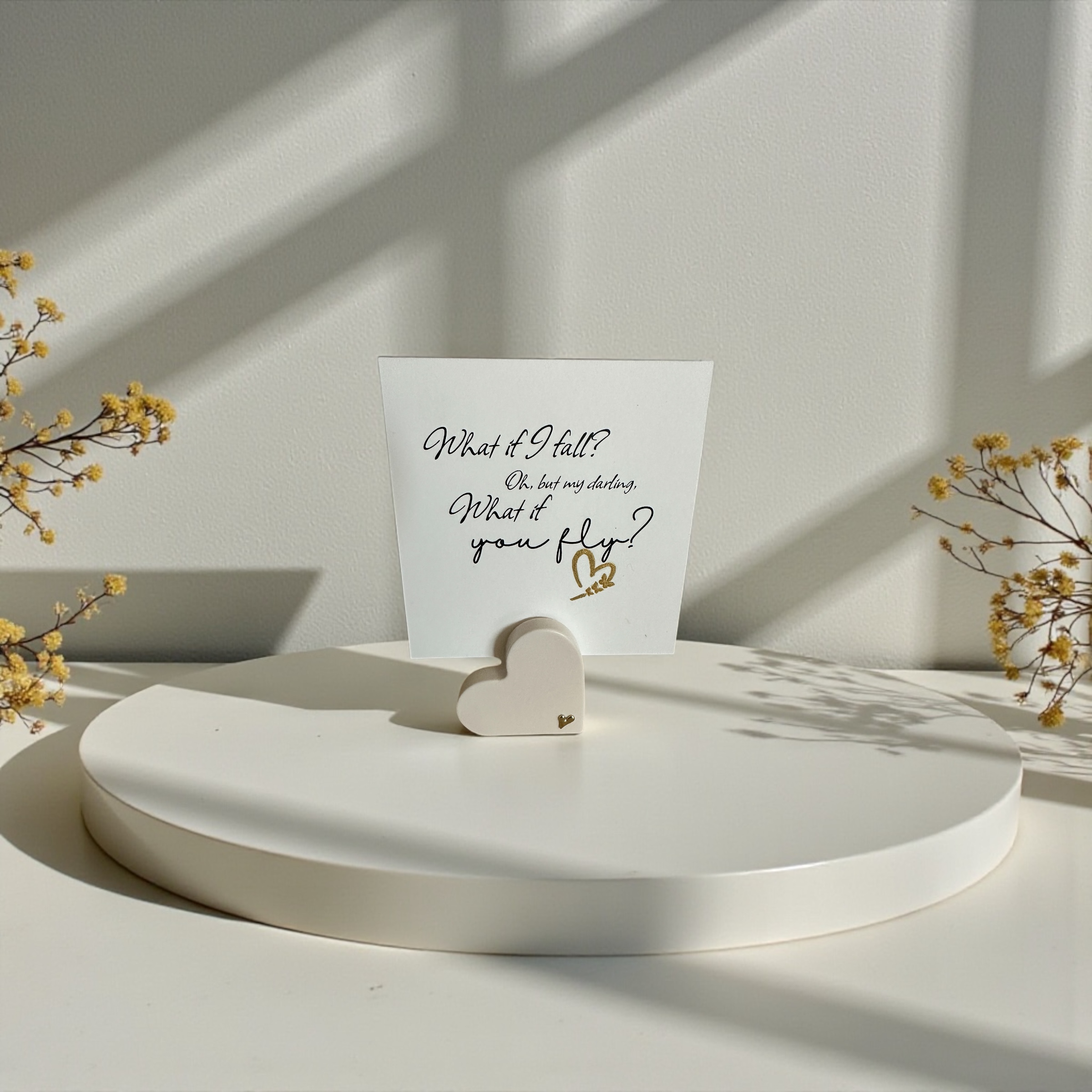 Herz Kartenhalter – Botschaft vom Herzen – Image 3