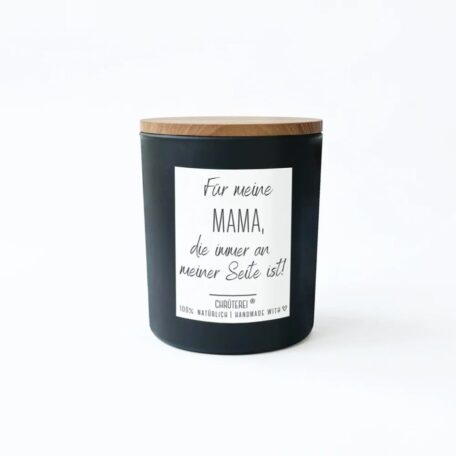 Duftkerze in Geschenkverpackung „Mama Seite“
