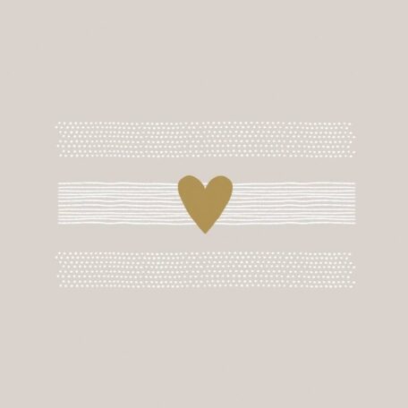 Serviettes | Cœur