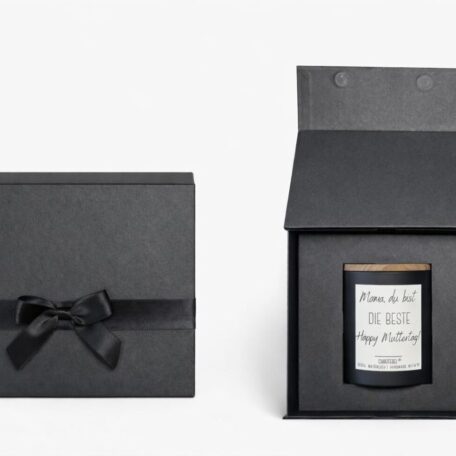Duftkerze in edler Geschenkverpackung 