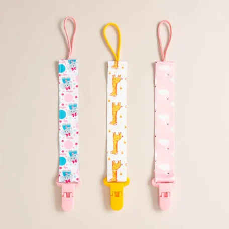 Nuggikette Set Zoo, 3 Stück