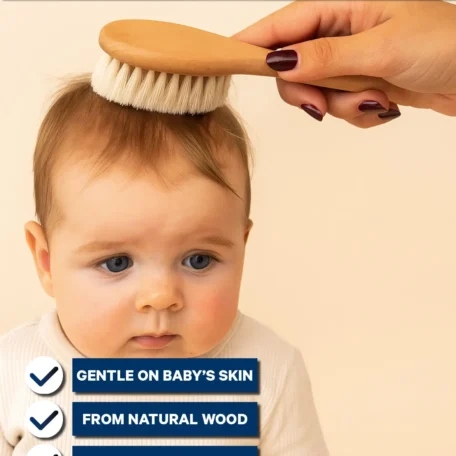 Babybürsten Set Buchenholz 3-teilig