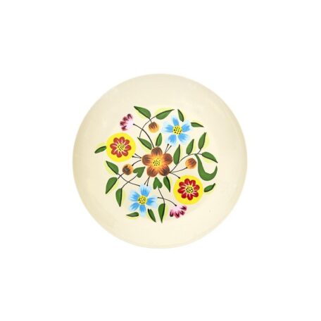 Teller klein Flower Painting
