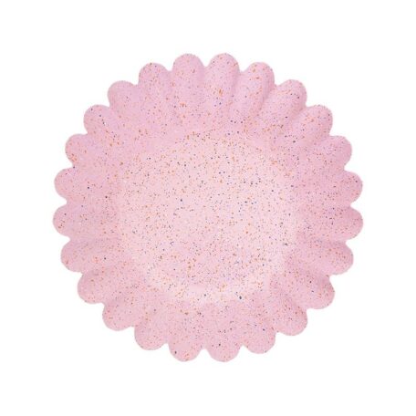 Schale Big Scallop Rosa