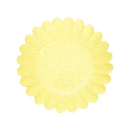 Schale Big Scallop Gelb