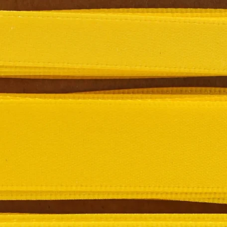 Ruban cadeau jaune / ruban décoratif 6 x 2 m