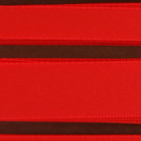 Ruban cadeau rouge / ruban décoratif 6 x 2 m