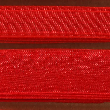 Ruban décoratif rouge / ruban cadeau en organza 6 x 2 m