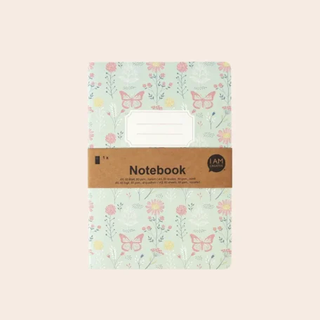 Notizheft A5 floral
