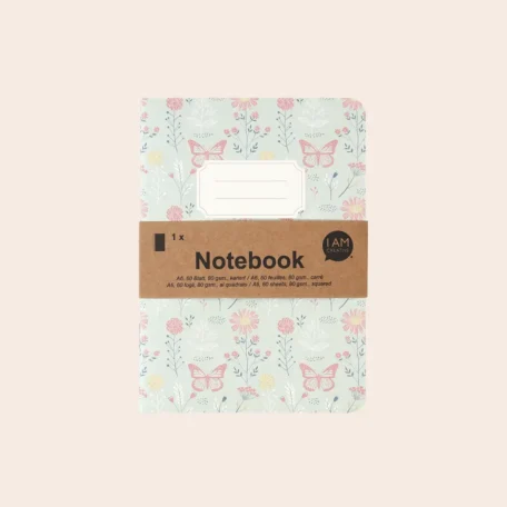 Notizheft A6 floral