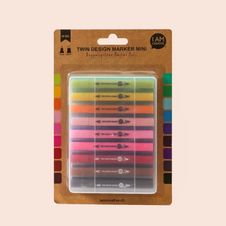 Twin Marker Mini, 18 pièces.