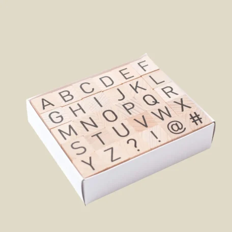 Alphabet Stempel-Set 30 Stk.