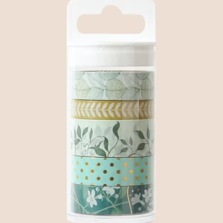 Set Washi Tape, 5 pièces.