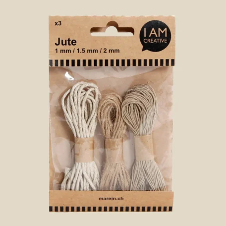 Bastelschnüre Naturtöne