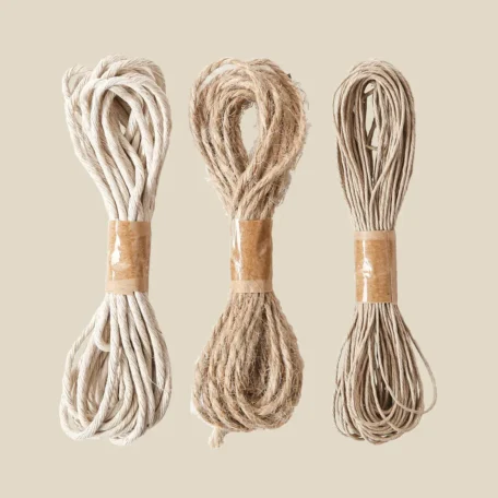 Bastelschnüre Naturtöne