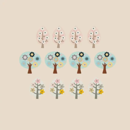 Sticker Baum, 12 Stk.