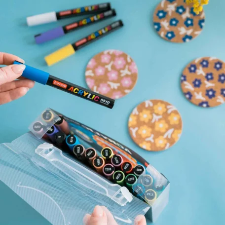 Wasserfeste Acryl Permanent Marker, 24 Stk.