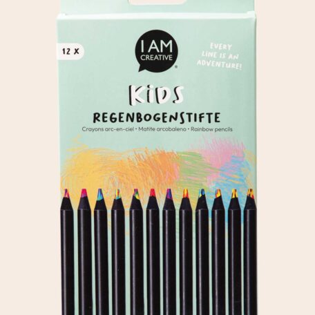 Buntstifte Farbverlauf, 12 Stk.