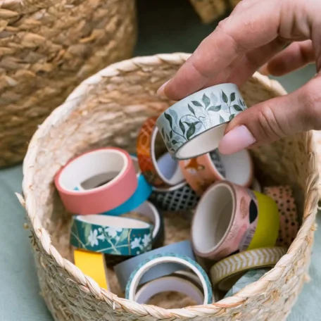 Set Washi Tape, 5 pièces.