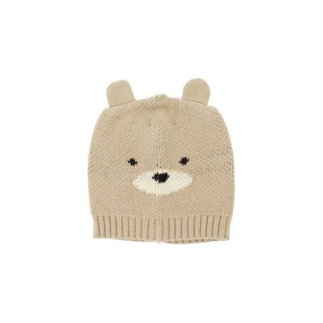 Mütze Bär Beige
