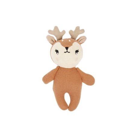 Peluche chevreuil rouille