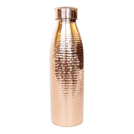 Bouteille de cuivre martelé 800ml