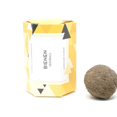 Bienen Seedball einzeln
