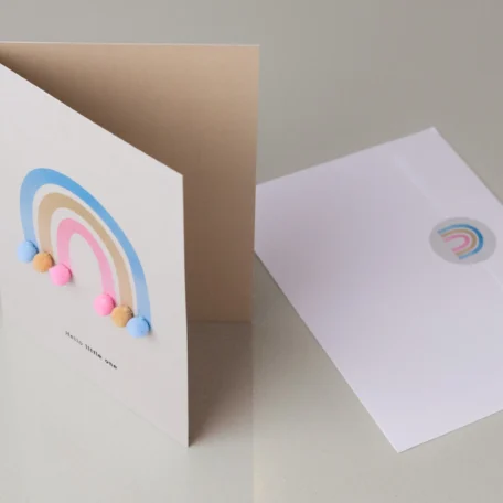 Carte « Welcome Rainbow »