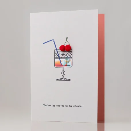 Carte « Cherry cocktail »
