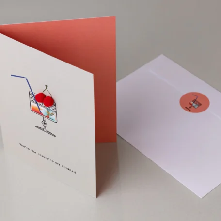 Carte « Cherry cocktail »