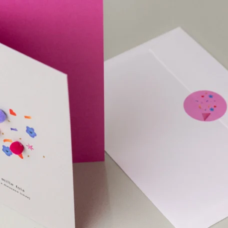 Carte « Party popper »