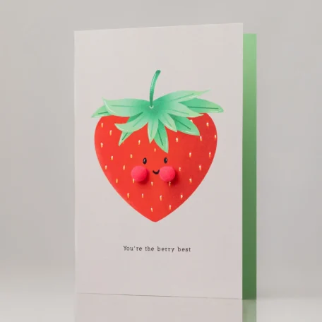 Carte « Strawberry love »