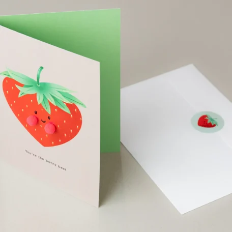 Carte « Strawberry love »