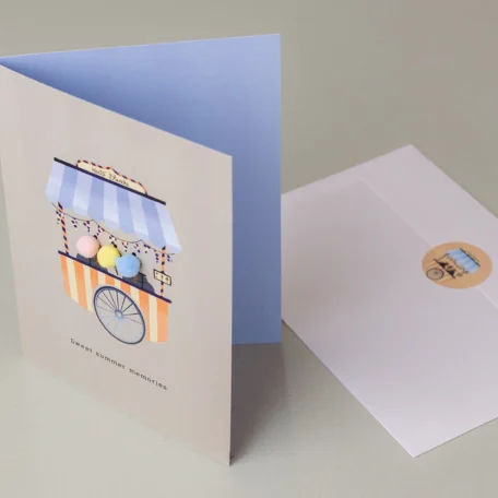 Carte « Vintage summer »