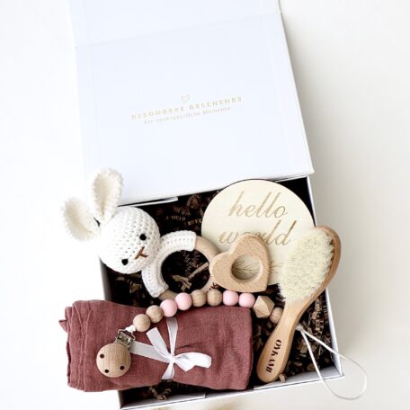 Baby Geschenkbox Mädchen