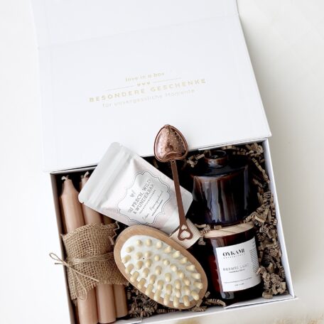 Coffret cadeau maison et bien-être